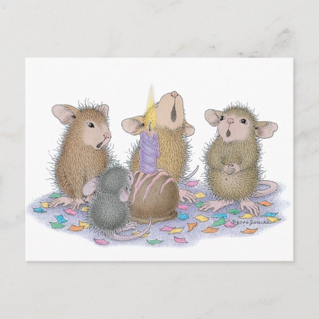 House-Mouse Designs® - Postcard (Front)