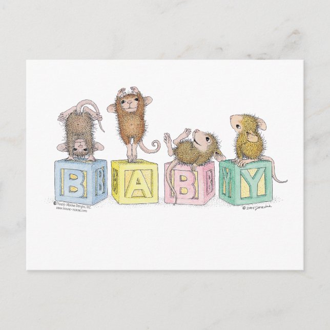 House-Mouse Designs® Postcard (Front)