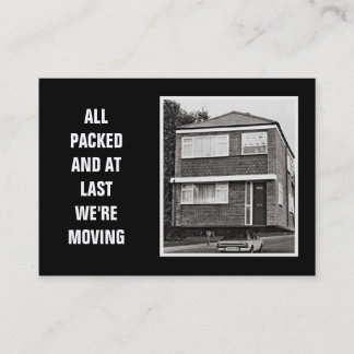 House move business card