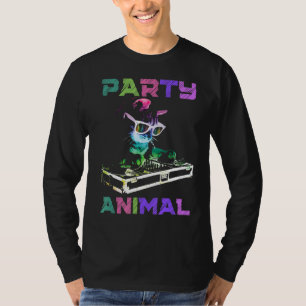 House Music Rave Cat Party Animal Kitty Dj Youth C T-Shirt