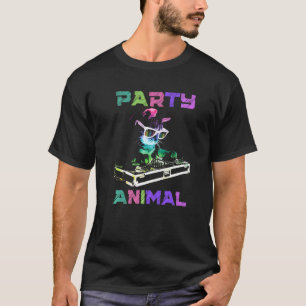 House Music Rave Cat Party Animal Kitty Dj Youth C T-Shirt