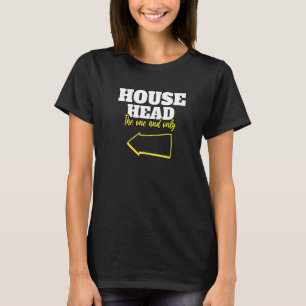 House Music  Rave House Head T-Shirt