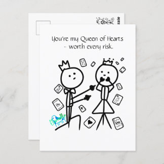 House of Cards Customised Postcard