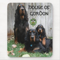 HOUSE OF GORDON, Gordon Setter Mousepad