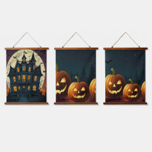 House of Horrors & Fall in Love with the Season Hanging Tapestry