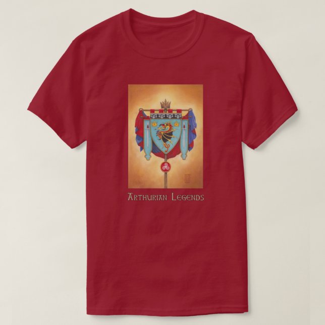 House of Pendragon Banner T-Shirt (Design Front)