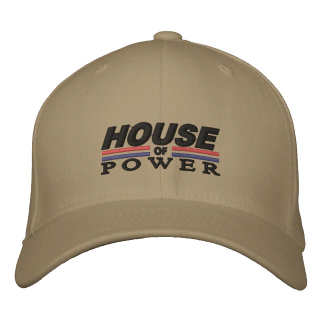 House of Power Logo Flexfit hat (Front)
