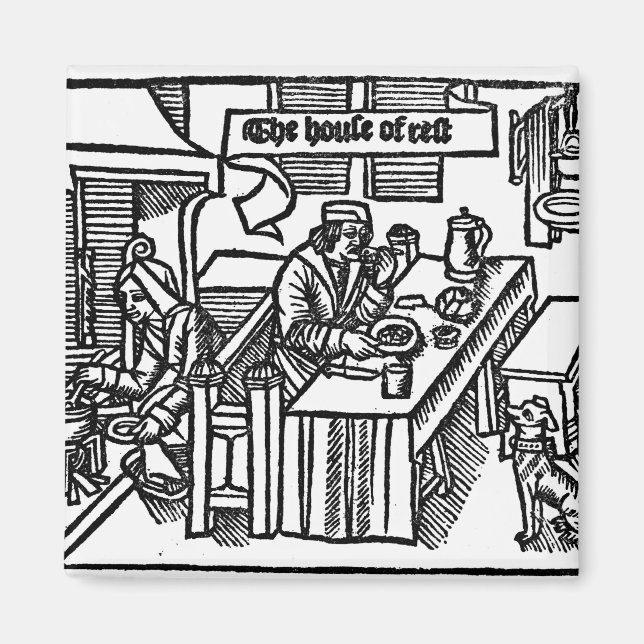 House of Rest Magnet (Front)