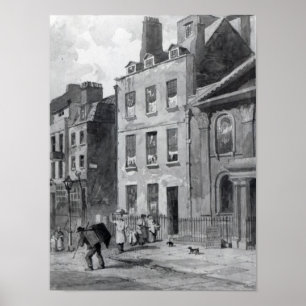 House of Sir Isaac Newton Poster