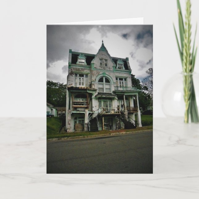 "House of Stairs" Birthday Card (Front)
