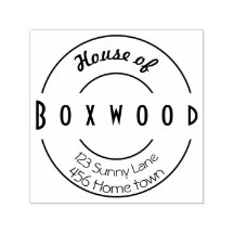 House of Surname with Circles