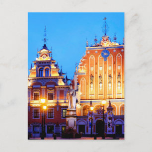 House of the Blackheads Postcard
