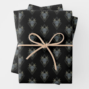 HOUSE OF THE DRAGON Diamond Badge Wrapping Paper
