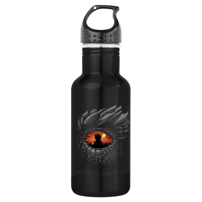 HOUSE OF THE DRAGON | Dragon's Eye Iron Throne 532 Ml Water Bottle (Front)