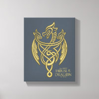 HOUSE OF THE DRAGON | Golden Filigree Dragon Crest