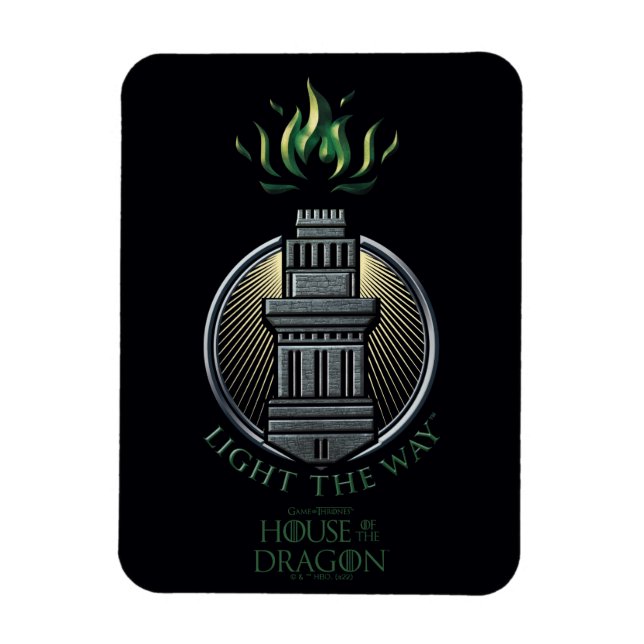 HOUSE OF THE DRAGON | House Hightower Sigil Magnet (Vertical)