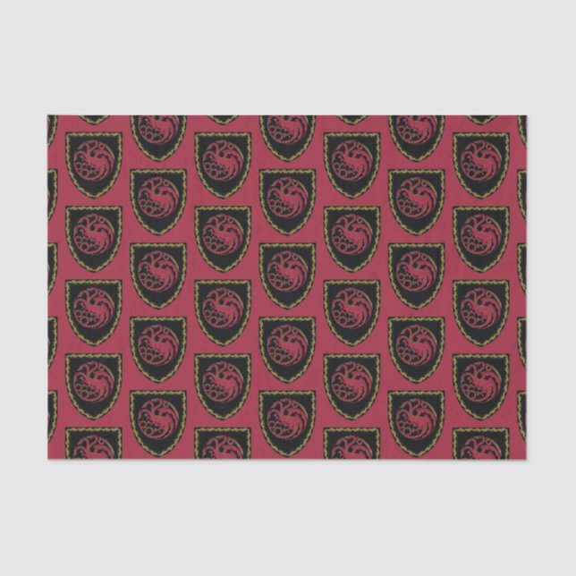HOUSE OF THE DRAGON | House Targaryen Crest Tissue Paper (Front)