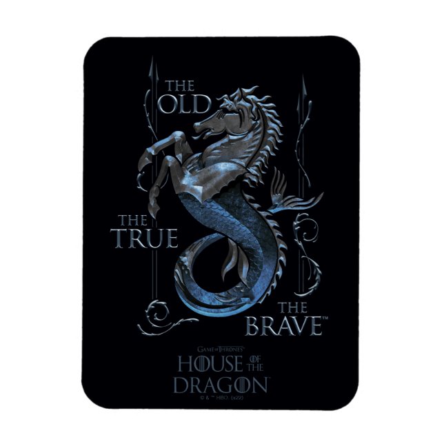 HOUSE OF THE DRAGON | House Velaryon Sigil Magnet (Vertical)