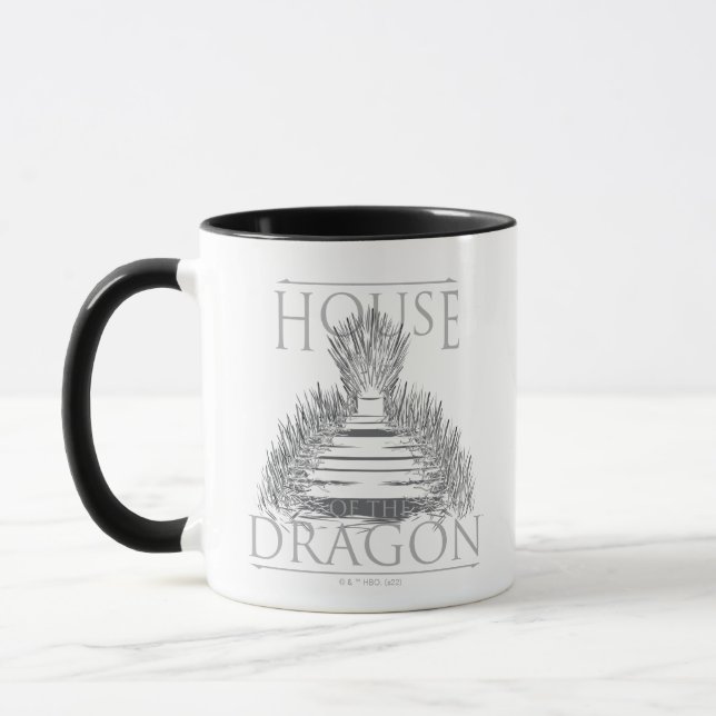HOUSE OF THE DRAGON | Iron Throne Graphic Mug (Left)