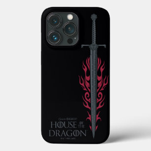 HOUSE OF THE DRAGON   King Viserys Flaming Sword iPhone 13 Pro Case