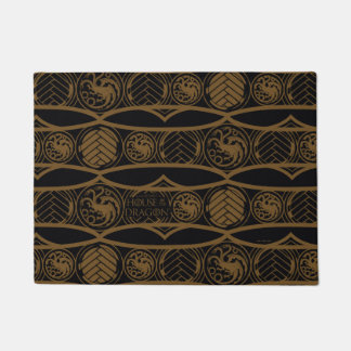 HOUSE OF THE DRAGON | Targaryen Stripe Pattern Doormat