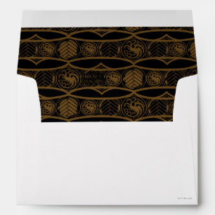 HOUSE OF THE DRAGON   Targaryen Stripe Pattern Envelope
