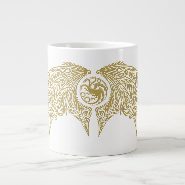 HOUSE OF THE DRAGON | Winged Targaryen Crest Large Coffee Mug (Front)