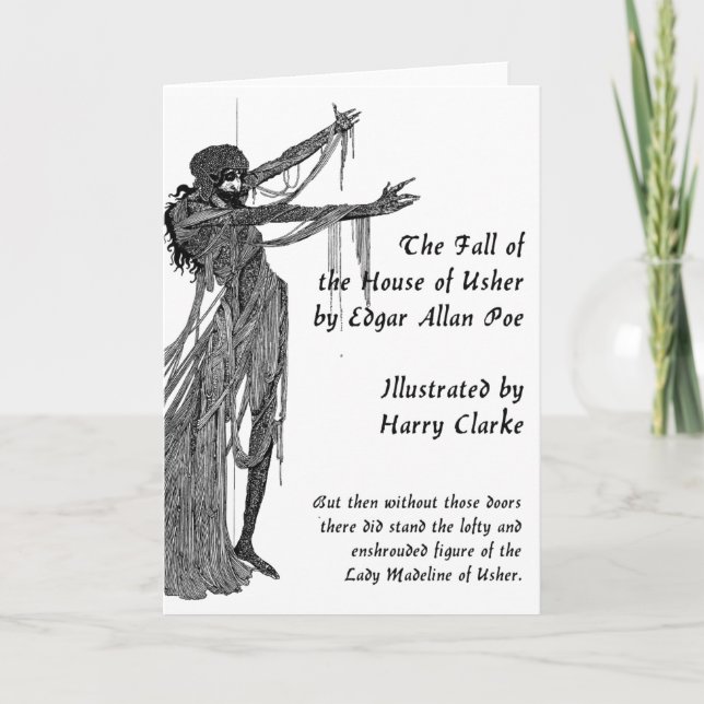 House of Usher Card (Front)