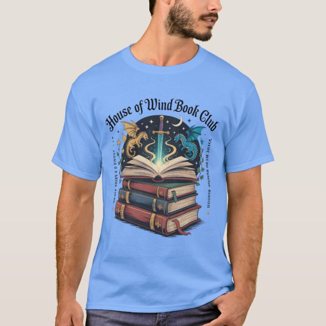 HOUSE OF WIND – BOOK CLUB T-Shirt (Front)