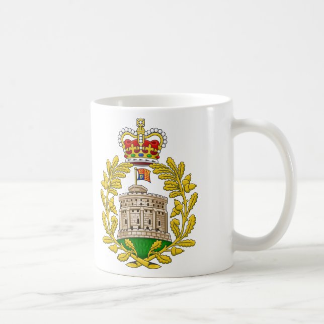 House of Windsor Royal Coat of Arms Coffee Mug (Right)