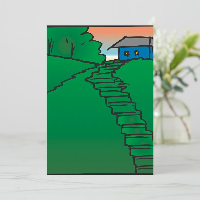 House On A Green Hill Invitation (Creator Uploaded)