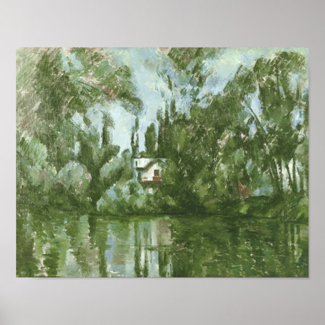 House on the Banks of the Marne, 1889-90 Poster (Front)