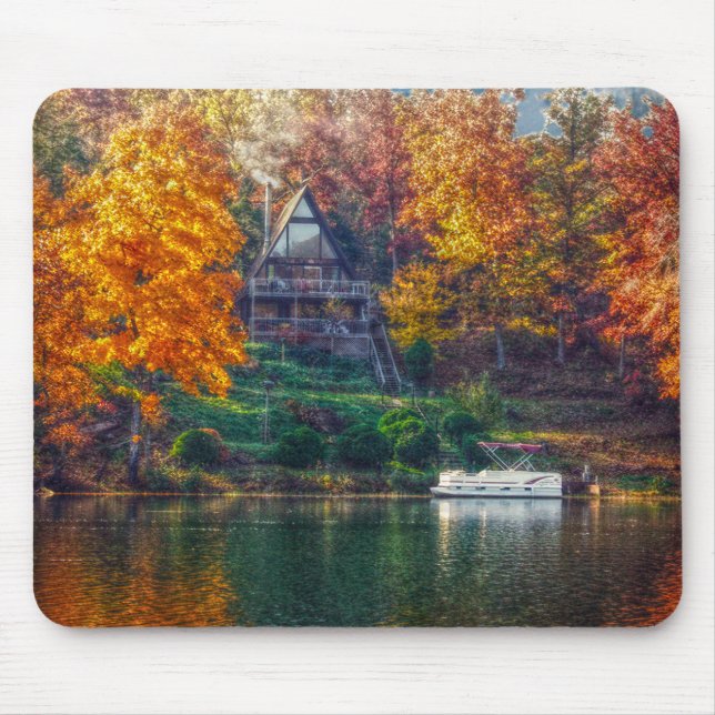 House on the Lake Mouse Pad (Front)