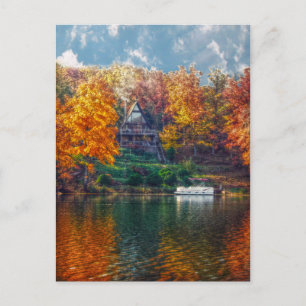 House on the Lake Postcard