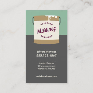 House Painter Business Card