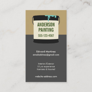 House Painter Business Card
