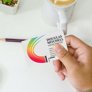 House Painter Paint Roller Business Card