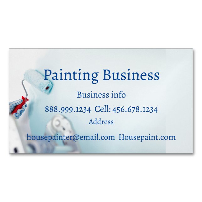 House Painter Painting Custom  Business Card (Front)