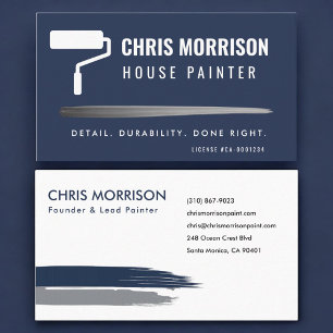House Painter Professional Business Card