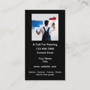 House Painter Simple Business Cards