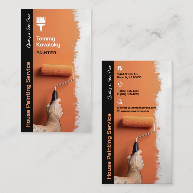 House Painting Business Card (Front/Back)