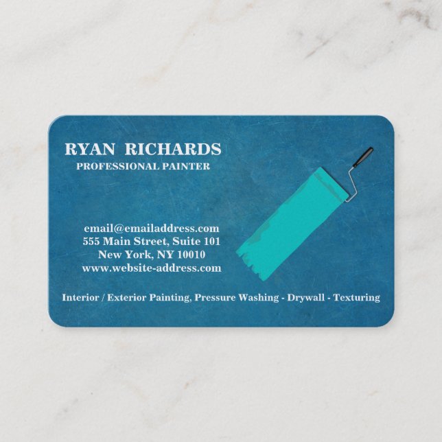 House Painting Business Card (Front)
