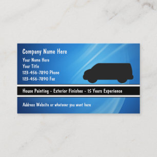 House Painting Business Cards