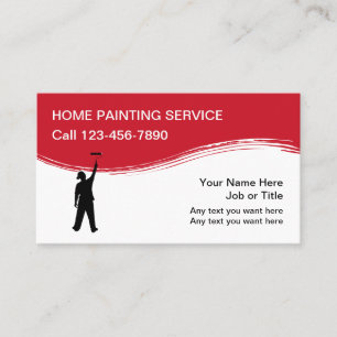 House Painting Modern Business Card
