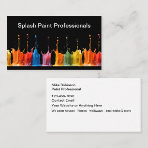 House Painting Professional Business Cards