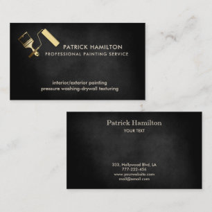 House painting professional elegant modern  business card