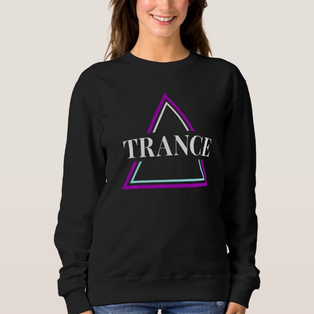 House Party Outfit For EDM Festival Goa Rave Techn Sweatshirt (Front)