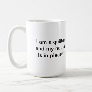 House/Pieces Quilter's Mug