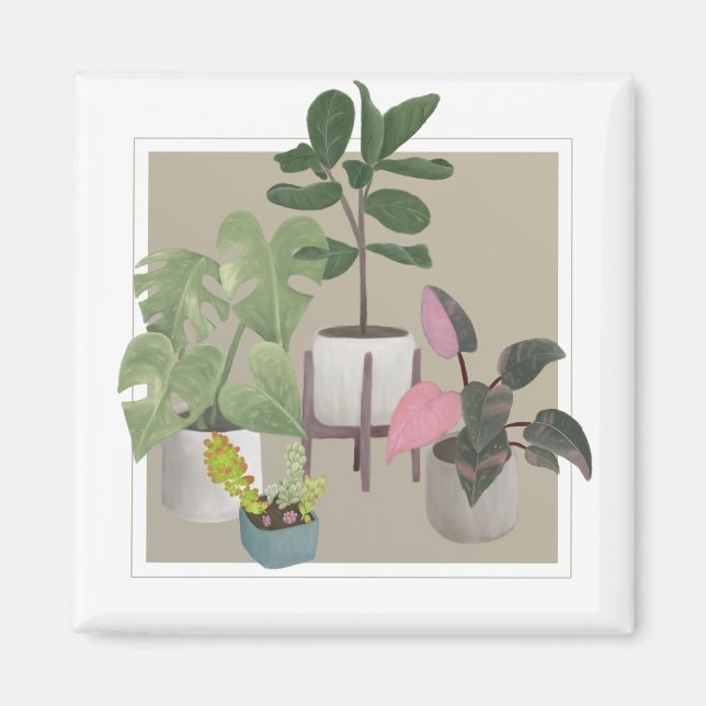 House plants. magnet (Front)