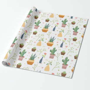 House Plants Wrapping Paper